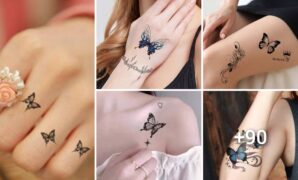 Diseños y estilos tattoos de mariposa-min