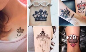 Tatuajes de coronas para mujeres-min