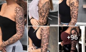 Tatuajes de manga para mujer-min