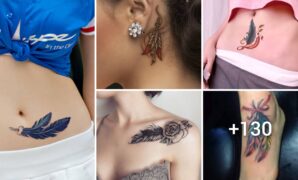 Tendencias tatuajes de plumas
