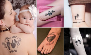 Tattoos piecito de bebé recuerdo para toda la vida-min