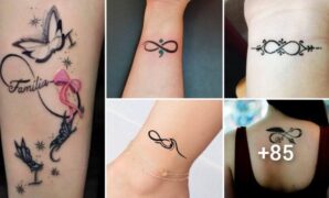 Tatuajes de infinito diferentes diseños-min