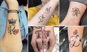Ideas tatuajes de letras iniciales