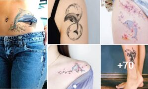 Tatuajes de delfín tiernas ideas