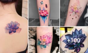 Tatuajes para mujer de flor de loto